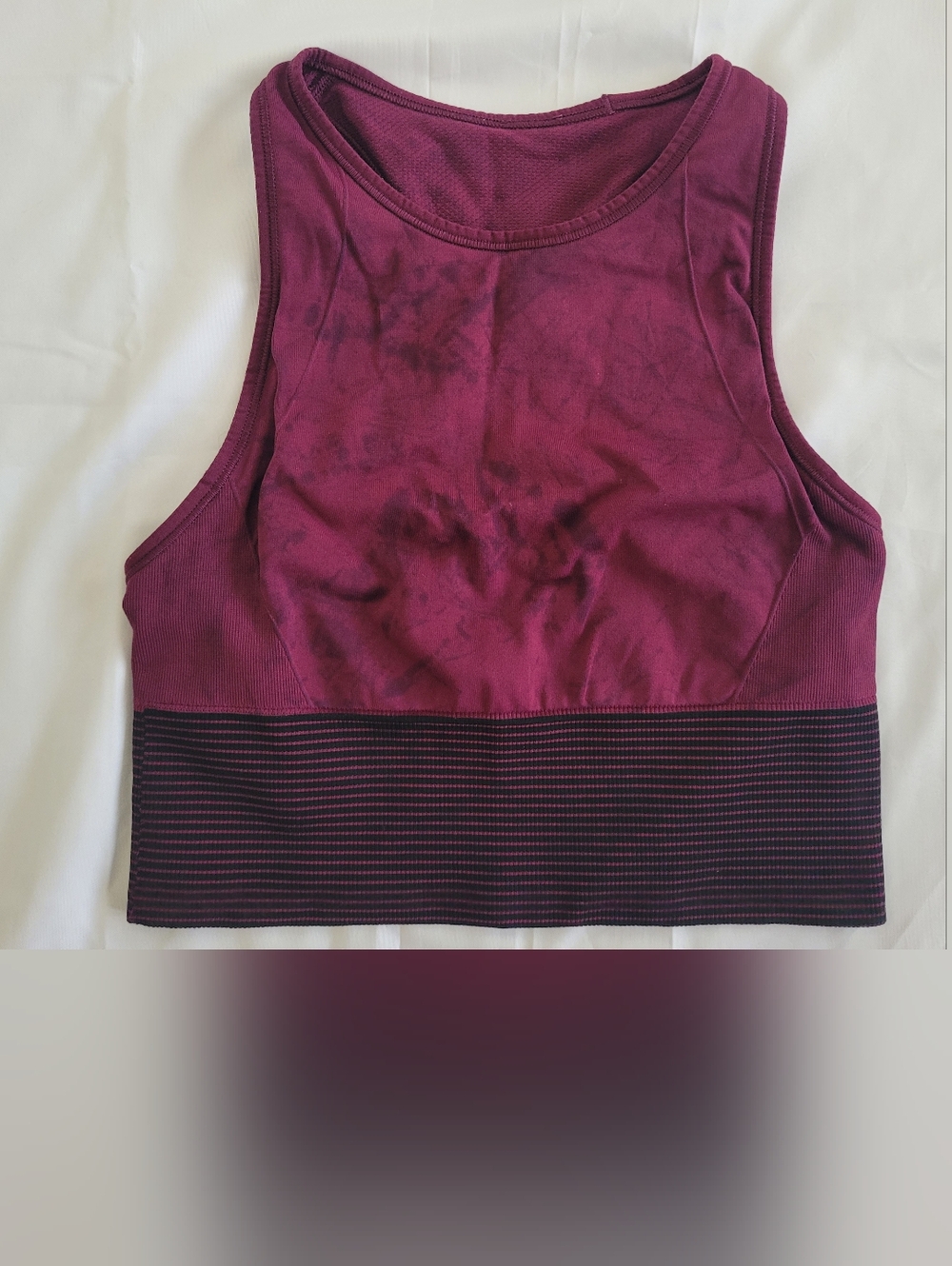 Lululemon Ebb To Train Bra *Wash Marvel/Black/Plum/Deep Magenta Women Sports Bra